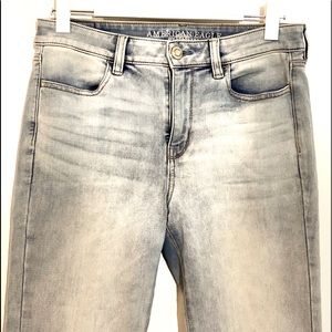 American Eagle Outfitters super stretch high rise jegging size 8 long